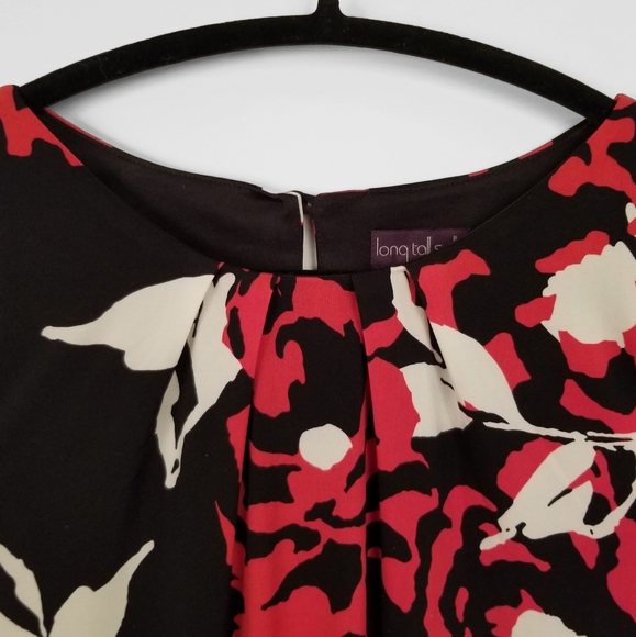 Long Tall Sally Floral Cocktail Dress, Medium/Tall - Picture 3 of 8